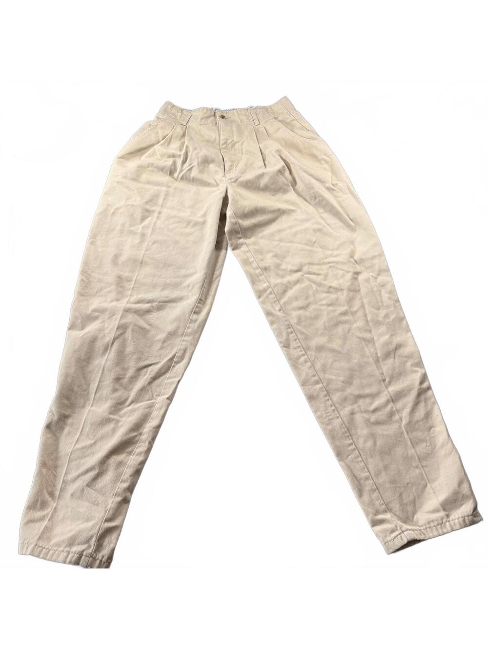 Vintage 80s 90s Made in USA Dockers Levi’s Pleated High Rise Chino Pants Women’s